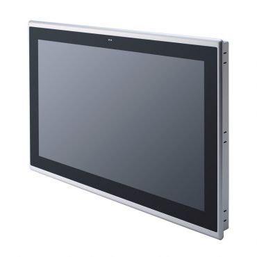 GOT318A-ELK-WCD - 18.5" FHD TFT fanless touch panel computer with Intel® Celeron® processor J6412, projected capacitive multi-touch screen, and 9 to 36V DC terminal block with small Phoenix connector - Axiomtek